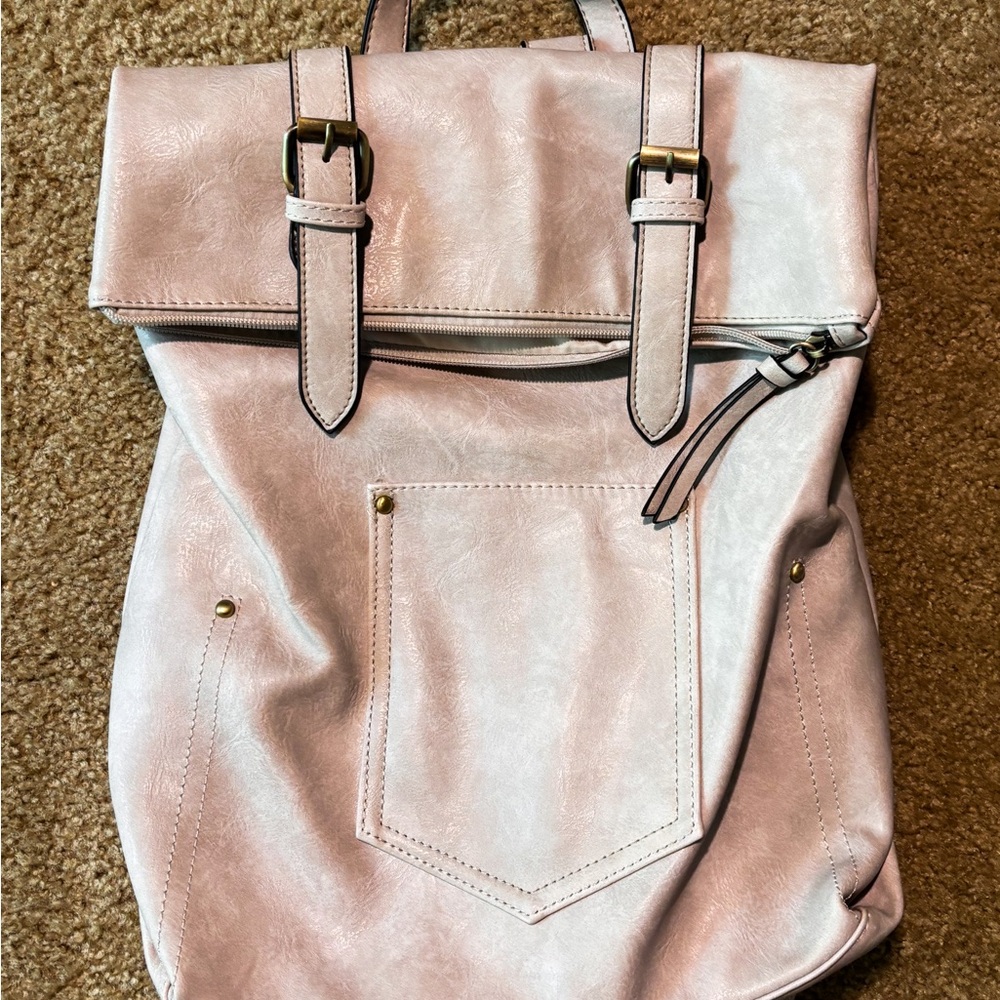 Stylish Pink Backpack